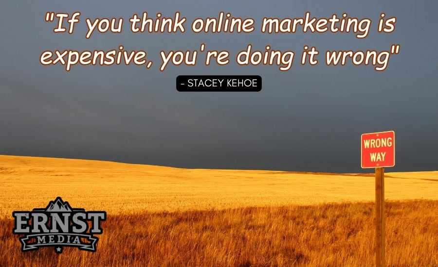 visualization of why not having a budget is a digital marketing mistake to avoid
