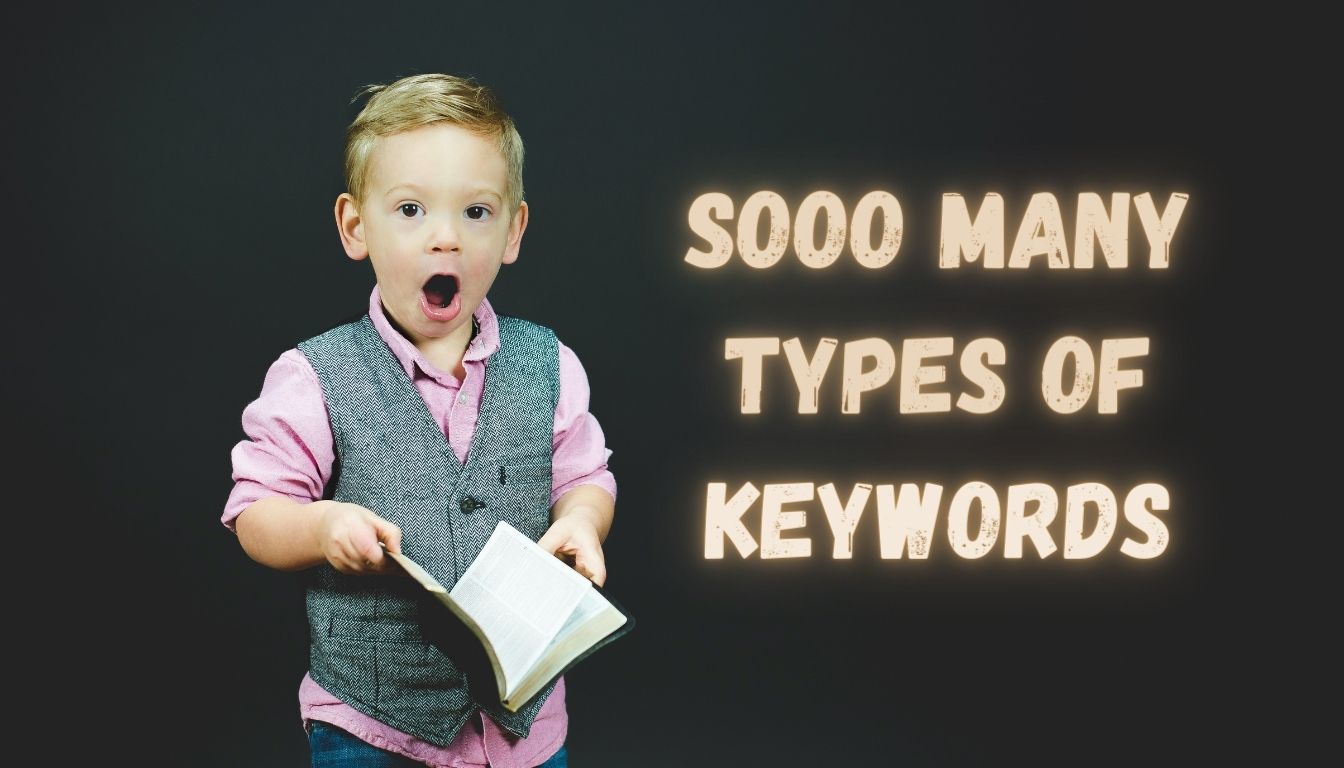 the different types of keywords in seo