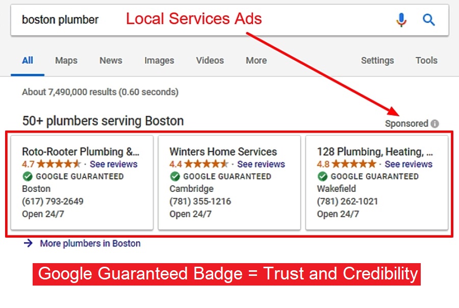 local services ads example