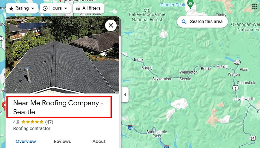 google business profile optimization for service based businesses