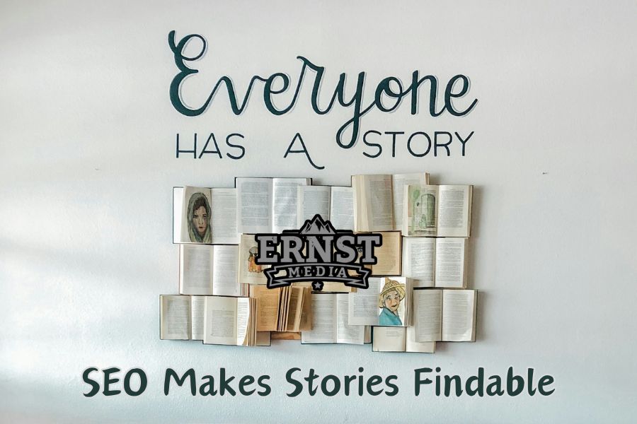 visualization of how seo helps with brand story telling